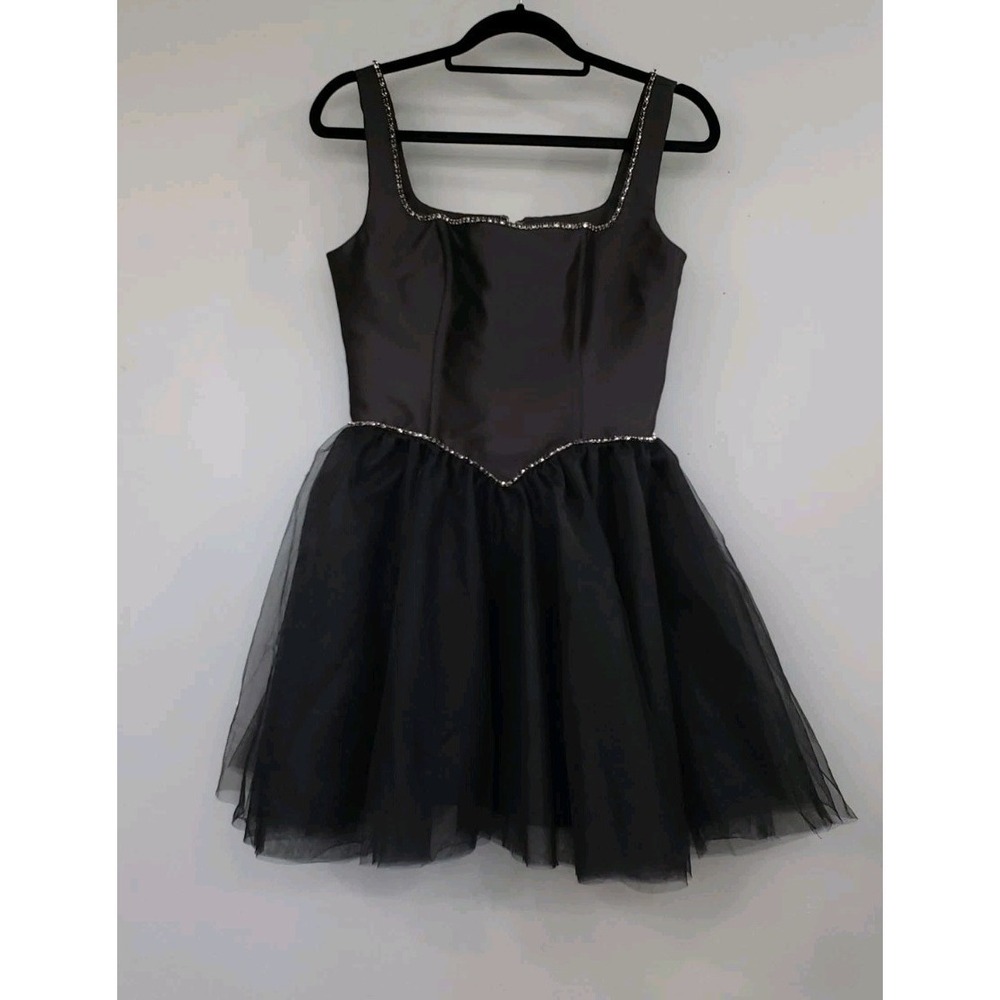 Dolls Kill Sugar Thrillz Goth Princess Polished Pirouette Corset Mini Dress